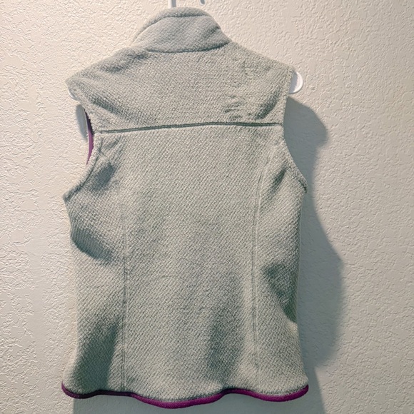 Patagonia‎ Women’s Re-Tool Vest Polartec Zip up Grey Size M - Picture 7 of 7